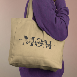 Οικολογική τσάντα Τote Bag | I LOVE YOU MOM