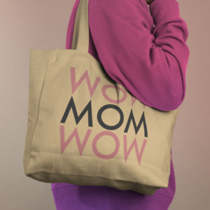 Οικολογική τσάντα Τote Bag | WOW MOM WOW